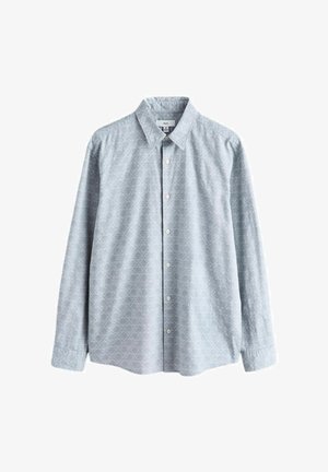 Next, REGULAR FIT - JAQUARD PRINT LONG SLEEVE - Shirt - blue