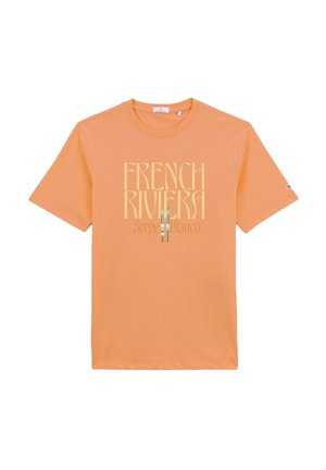 TOUMANI SHORT-SLEEVED - T-shirt imprimé - coral