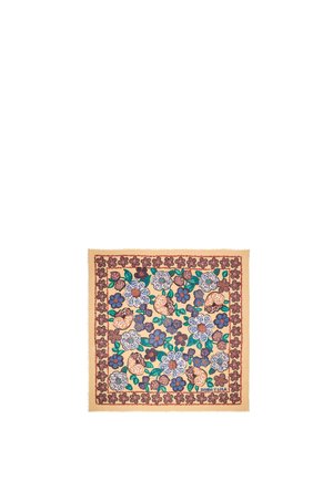 FLORES ESTILO MOSAICO - Bufanda - camel