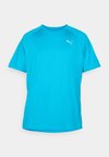 RUN VELOCITY TEE - Sports T-shirts - speed blue