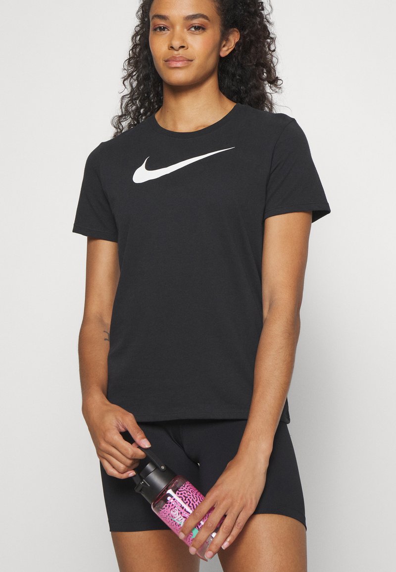 black and white nike shirt women's
