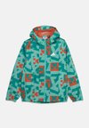 MINECRAFT RAIN JACKET UNISEX - Водоустойчиво яке - st fade ocean/equipment green/fox orange