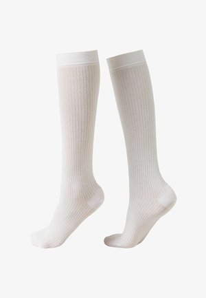 Calcetines hasta la rodilla - white