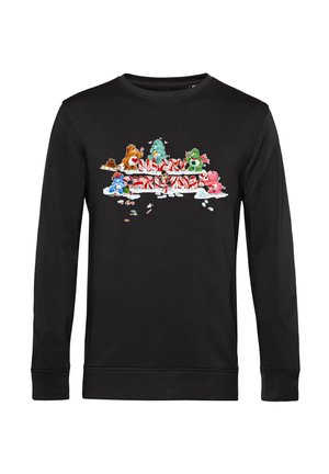 Henry Tiger, CARE BEARS CHRISTMAS MERRY XMAS CANDY CANE - Sudadera - black