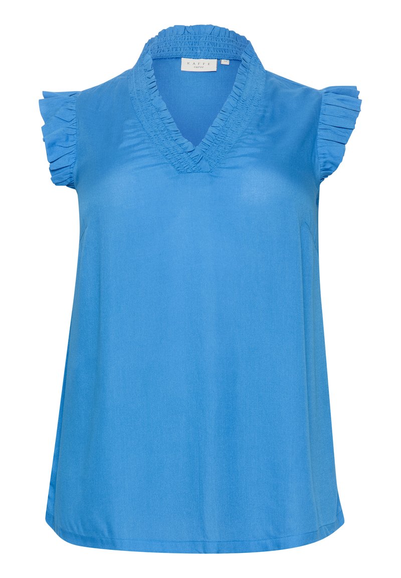 Kaffe Curve Blouse blauw