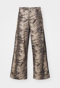 Jaded London TIGER COLOSSUS UNISEX - Traperice opuštenog kroja - brown