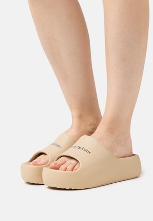 Tommy Jeans, Mules à talons - sand