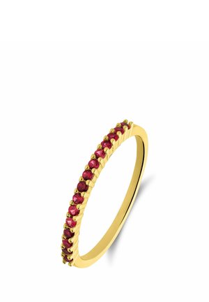 CHIC - Ring - gold-coloured-red