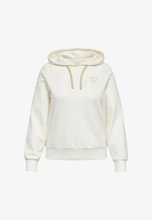 CARNOLI - Džemperis su gobtuvu - cloud dancer