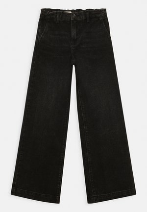 Kids ONLY KOGCOMET WIDE  - Bootcut jeans - washed black