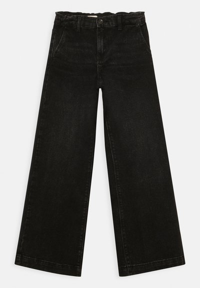KOGCOMET WIDE - Jean bootcut - washed black