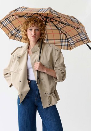 FRAAS, REGENSCHIRM THE FRAAS PLAID UNISEX - Umbrella - camel
