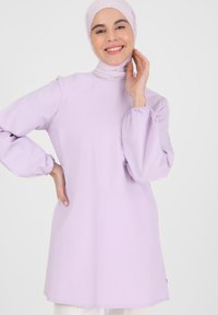 Modanisa CREW NECK REFKA BASIC - Blouse - lilac