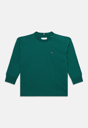 Tommy Hilfiger, ESSENTIAL FLAG EMBROIDERY LONG SLEEVE T-SHIRT - Блуза с дълги ръкави - rural green