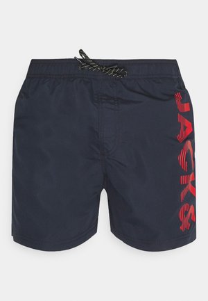 JJICRETE JJSWIM LOGO - Zwemshorts - navy blazer