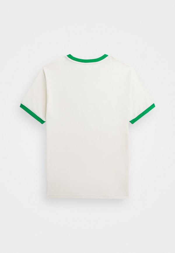LOGO COTTON JERSEY RINGER TEE - Print T-shirt - nevis2