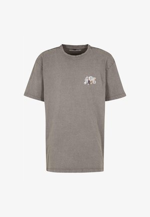 MJ Gonzales, HEAVY ACID WASHED - Camiseta estampada - asphalt