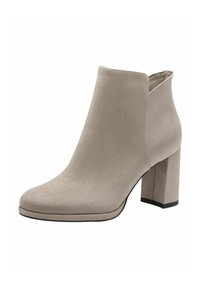 Tamaris Bottines à talons hauts - taupe