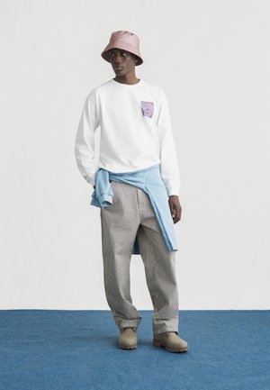 Rang 8: Carhartt WIP - MERCER HICKORY - Pantalon classique