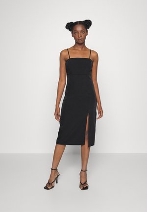 Tori Abba Slim Slit Dress Black main image 0