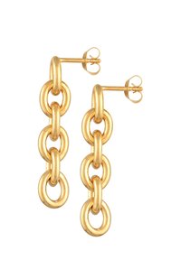 Elli CHAIN DESIGN - Boucles d'oreilles - gold-coloured