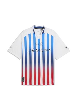 BMW LIFESTYLE SHORTSLEEVE - Μπλουζάκι με στάμπα - puma white