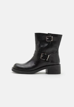 BIAHARPER MID PULL UP  - Cowboy-/Bikerlaarsjes - black