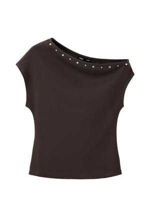 Mango, ADULT - T-shirt imprimé - brown