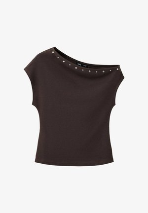 Mango, ADULT - T-shirt imprimé - brown