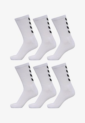Hummel, 6-ER PACK SPAR SET - Sportsocken - weiß