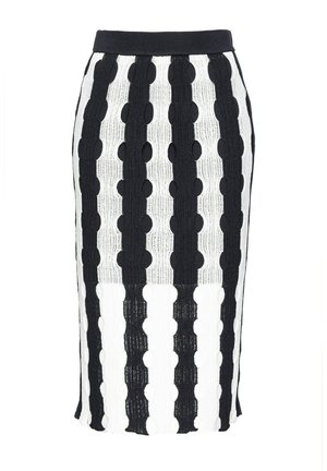 Pinko, A1UN ROBOTS - Falda de tubo - white black