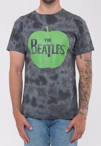 Paradiso Clothing THE BEATLES APPLE BAND LOGO DIP DYE - Print T-shirt - grey