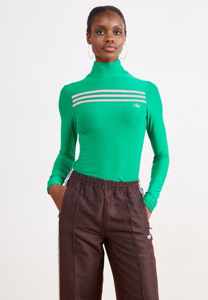 adidas Originals LS 3S  - Hosszú ujjú felső - green