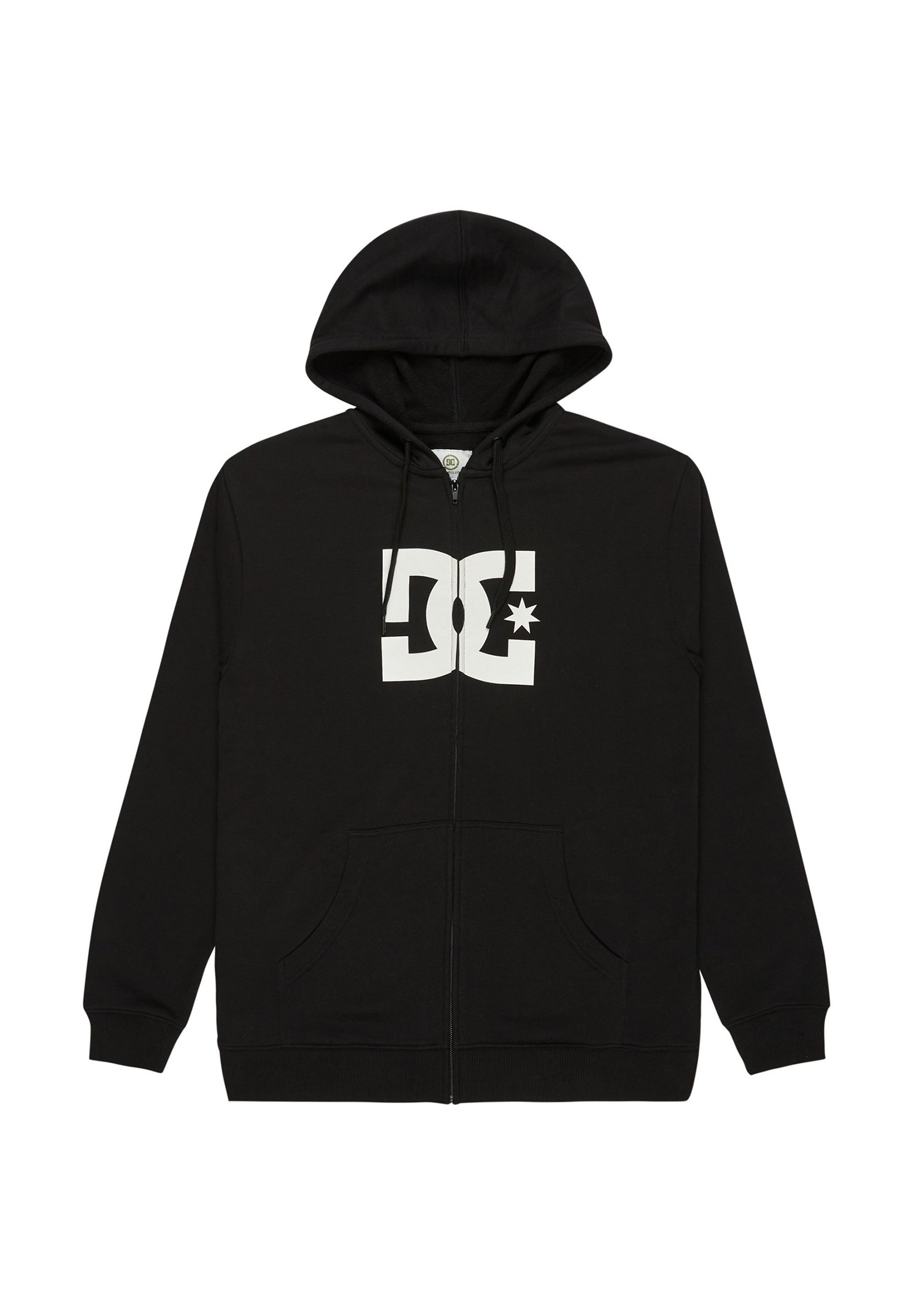 DC Shoes STAR - Zip-up sweatshirt - black - Zalando.co.uk