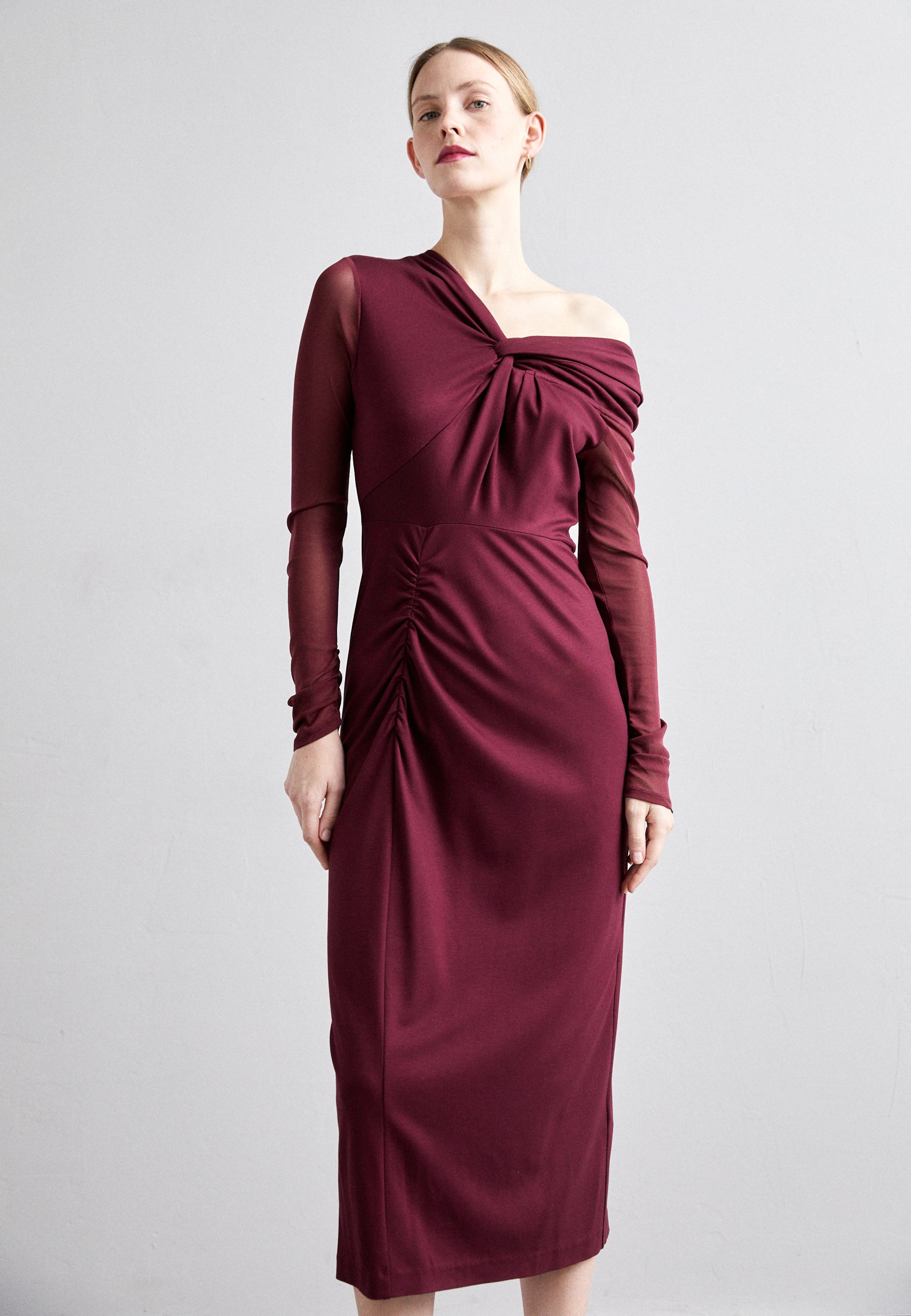 Diane von Furstenberg RICH DRESS - Cocktail dress / Party dress - wine  pink/dark red