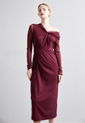 Diane von Furstenberg RICH DRESS - Kokteilinė suknelė / vakarėlių suknelė - wine pink