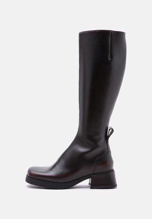 MIISTA, BRUNILDHA SHINNY TALL BOOTS - Bottes - burgundy