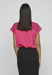 VILA VIELLETTE O-NECK - Bluse - cabaret