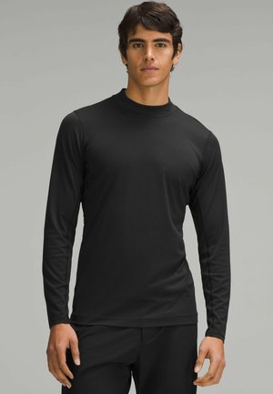 MOCK-NECK PERFORMANCE LONG-SLEEVE - Hemd - black