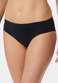 Schiesser 2-PACK UNIQUE MICRO - Slip - schwarz weiss