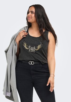 ONLY Carmakoma TANKTOP CARLUCY TANKTOP - Top - black
