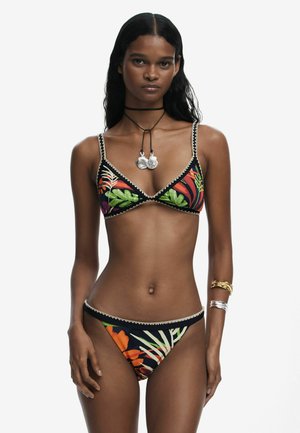 Desigual TROPICAL - Bikini bottoms - black