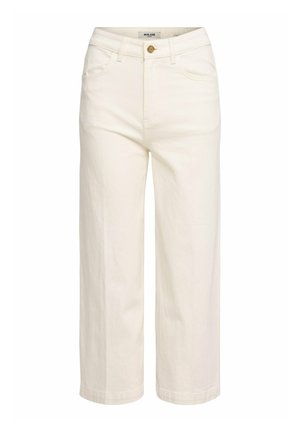 Salsa Jeans, SALSA JEANS JEANS CULOTTE TAILORED CROPPED WIDE - Wide Leg - beige