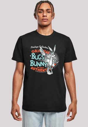 LOONEY TUNES VINTAGE BUGS BUNNY - T-shirts med print - black