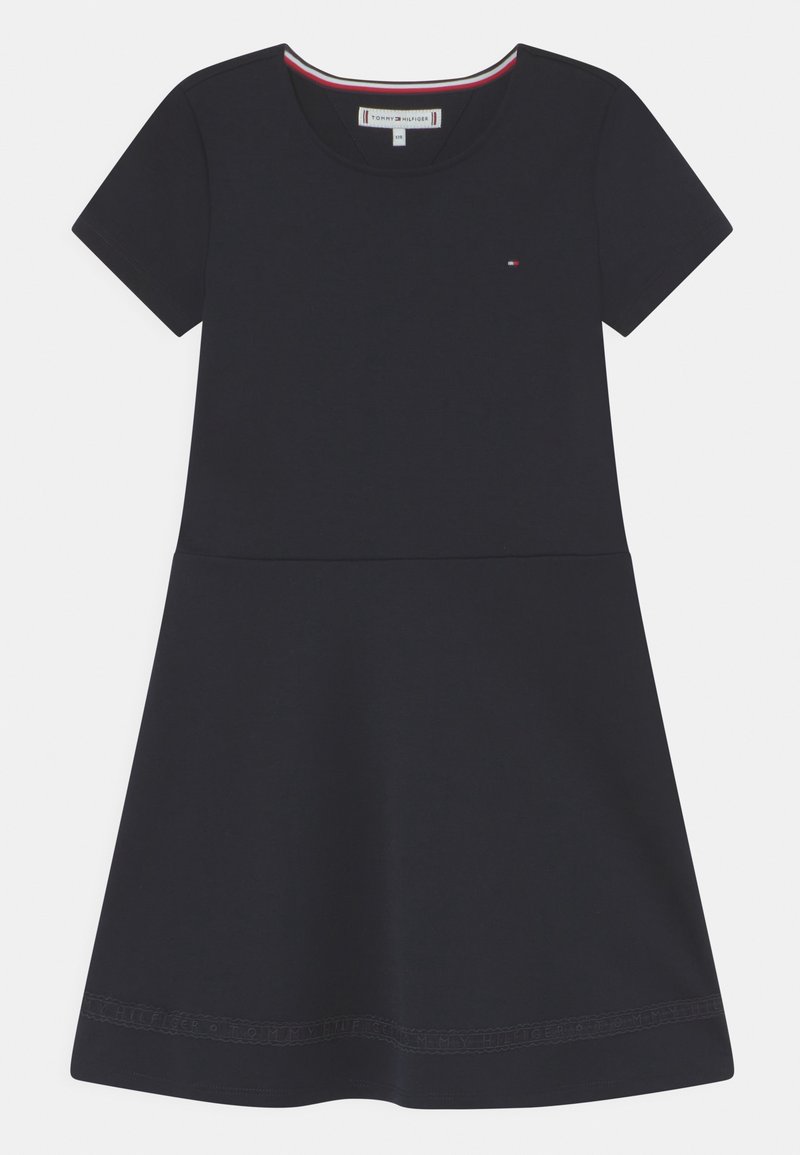 Tommy Hilfiger PUNTO SKATER DRESS - Sukienka z dżerseju