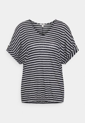 TEE - Triko s potiskem - navy