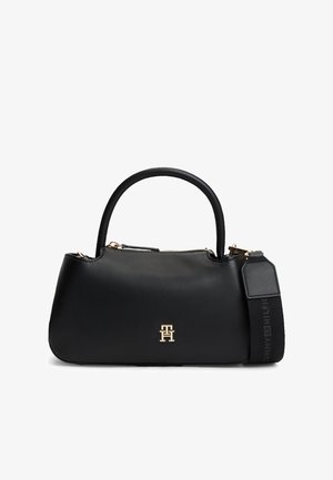 Tommy Hilfiger, LOGOTAPE MINI SATCHEL - Bolso de mano - black