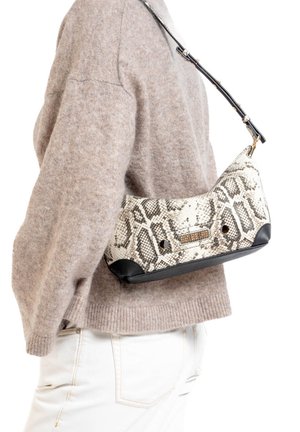 STELLA PYTHON - Sac à main - jasmine black