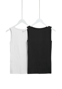 2 PACK  VESTS - Top - black white