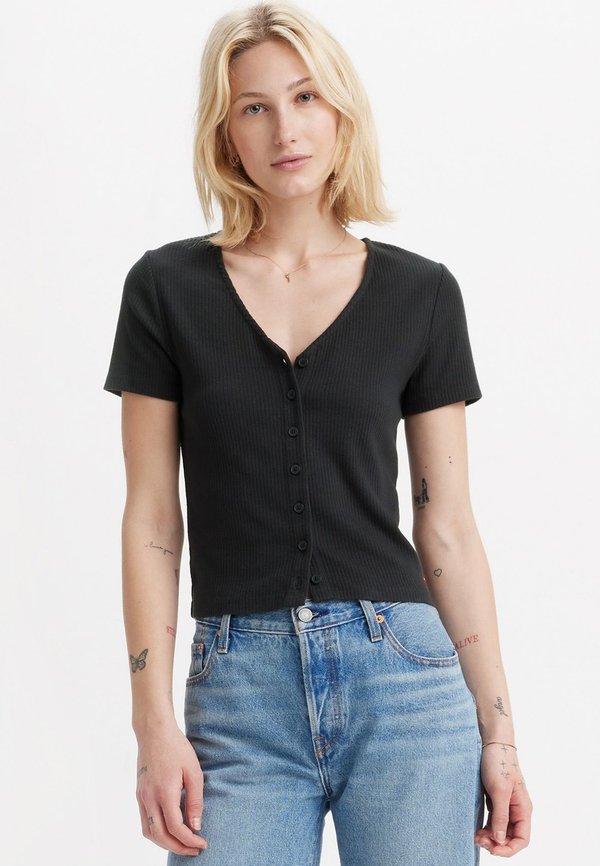 MUSE TEE - T-Shirt basic - caviar